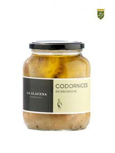 ALT:"quail Codornices Escabeche La Alacena"